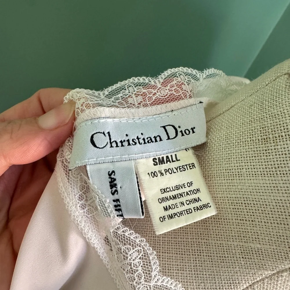 Vintage Christian Dior nightgown - Picture 11 of 12